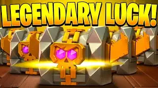 This Many LEGENDARIES From 252 Chests?! (Clash of Clans)