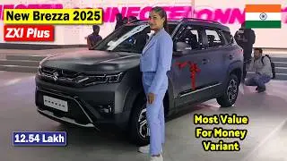 New Maruti Suzuki Brezza ZXI Model | डाउनपेमेंट 2.40 लाख | Brezza 2025 New Model | Price and Review