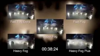 Smoke Factory Fog Fluid with Data II comparison video
