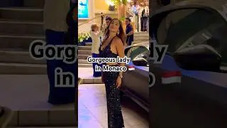 🇲🇨Gorgeous lady #monaco #luxury