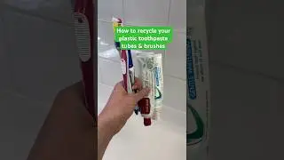 How to recycle plastic toothpaste tubes and toothbrushes in Australia at Biome ♻️