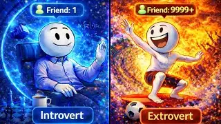 The Psychology of the INTROVERT vs the EXTRAVERT