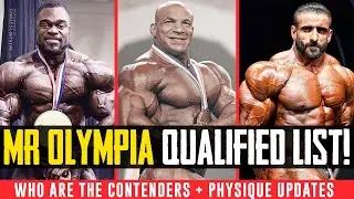 WHO&rsquo;S QUALIFIED for the 2021 Mr Olympia? Competitor List & Final Points Standings! + The Contenders