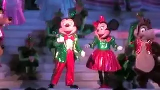 Tokyo Disney Land Xmas 2005　castle  Show Mickey's magical Xmas tree　ミッキーのマジカルクリスマスツリー