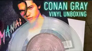 Conan Gray Heather/Maniac Coke Bottle Clear Vinyl Unboxing!
