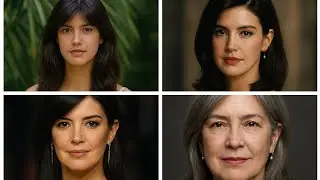 Two Italian actors, Big Hollywood Actors and Bruce Lee in Age Evolution Style