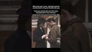 A Soldier&rsquo;s Last Love Letter (WW2): When the War is Over, We&rsquo;ll Get Married&hellip; #shorts #history #ww2