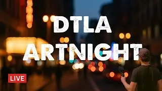 LIVE 📍LOS ANGELES DTLA WALK CHAT ART