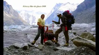 Ά&lambda;&pi;&epsilon;&iota;&sigmaf;, Mer de Glace, Aiguille de Midi 3.842m &Omicron;&kappa;&tau;ώ&beta;&rho;&eta;&sigmaf; 1989
