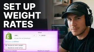 How to Set Up Shipping Rates by Weight in Shopify (2026) | Shipping Settings