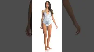 Roxy Women's Printed Softly Love One Piece Swimsuit | SwimOutlet.com