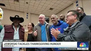 Ron Jaworski TACKLES Thanksgiving Hunger! - Jaws Turkey Drive presented by ACME Nourishing Neighbors