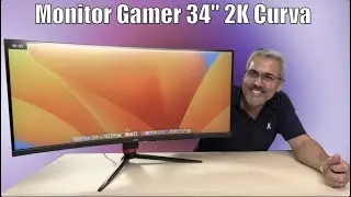 Este monitor la ROMPE especial para GAMERS Curvo de 34
