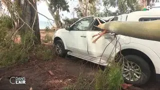 Après la sécheresse, des orages et des vents spectaculaires - Reportage #cdanslair 18.08.2022