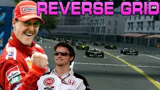 F1 2004 TV MODE | REVERSE GRID | MONACO GRAND PRIX GAMEPLAY
