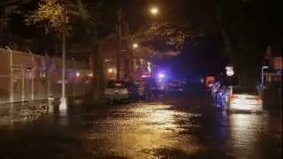 Hurricane Sandy - NYC , Brooklyn , Sheepshead Bay 
