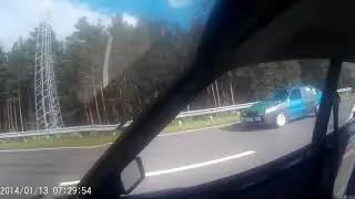 Заезд Peugeot 205 2.0mi16 против Lada 2199 1.7i дросселя