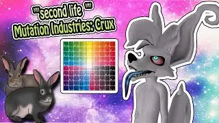 cosmic rabbit - second life Furry BAKE MAP Texture pack for Mutation Industries: Crux