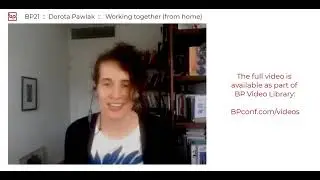 Dorota Pawlak :: A quick start guide for freelance parents (BP21 35)