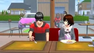 Sakura And Yutta Diner #sakuraschoolsimulator #viral #sakura #1million #1millionviews 