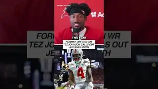 Tez Johnson calls out Jeremiah Smith 👀🍿