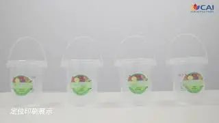 plastic buckets orentation printing machine, pp cup printing machine ,dry offset printer