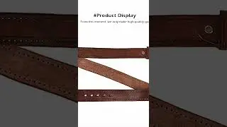 Natural Leather Belt with Hard Metal Matte Buckle - A Stylish Accessory for Your Jeans