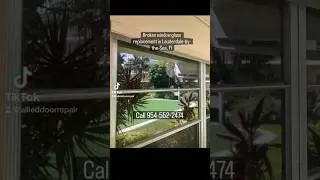 Window glass replacement and glazing in Lauderdale-by-the-Sea, Fl.