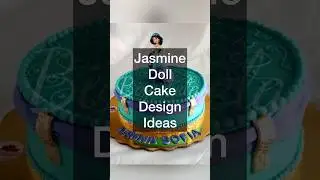 💃DISNEY PRINCESS JASMINE DOLL CAKE #jasminecakedesign #jasminedoll #dollcakedesign #girlscakedesign