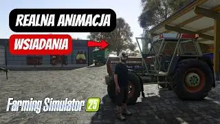 Animacja wsiadania i wysiadania FS25 - czy to możliwe? Farming Simulator 2025 mods