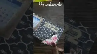 Calendar For New Year Diy #shorts #ytshort #calendar #newyear #2022