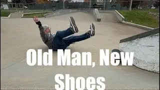 Old Man Old Board New Shoes 