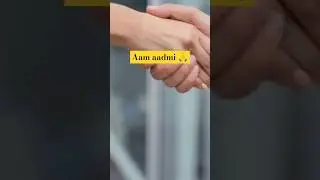 Aam Aadmi vs Prime ministers hand shaking #melody #modi #meloni #aamaadmi