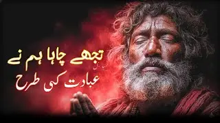 Tujhe Chaha Hum Ibadat Ki Tarah ( تجھے چاہا ہم نے عبادت کی طرح ) Sufi Song | Pakistani Sufi Song 
