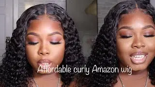 THE BEST CURLY WIG ON AMAZON | SUPER AFFORDABLE | ORIGINAL QUEEN HAIR
