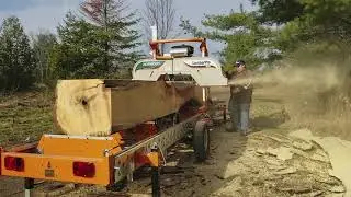 Take On the Big Logs with the Norwood LumberPro HD36 Portable Sawmill