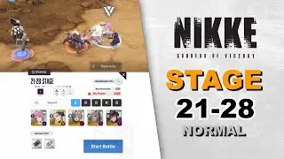 Stage 21-28 Normal Mode | Goddess of Victory: Nikke