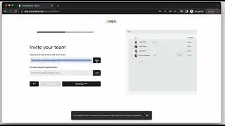 Nova's onboarding. Create an account.