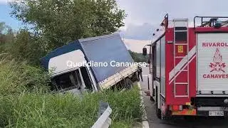 FAVRIA-FRONT - Incidente stradale sulla provinciale 35