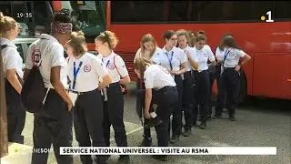 Service National Universel : visite au Rsma