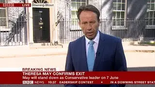 BBC News Special: Theresa May Resigns 24.5.19 [Part One]