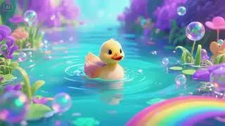 The Duckling&rsquo;s Swim Through Dreamy Waters | Nursery Rhymes & Kids Songs