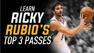 Ricky Rubio's Top 3 Passes (DROP DIMES): Basketball Passing