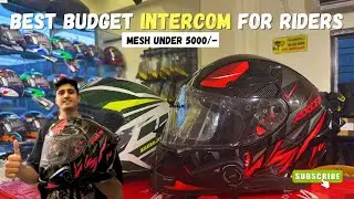 Best Budget Mesh Intercom for Riders | Under 5000 | How to Install and Live Demo | EJEAS Q8