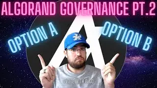 ALGORAND GOVERNANCE DASHBOARD!! HOW TO VOTE! HOW TO STAKE FOR GOVERNANCE!!