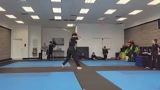 third degree black belt bo staff routine