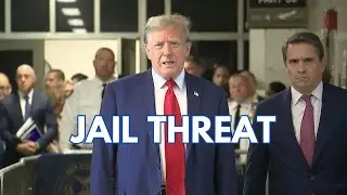 Trump Faces Jail Threat: Judge Warns of Gag Order Violation in Trial