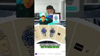 I pulled a $10000 ROLEX DATEJUST from this mystery box!🤑🔥