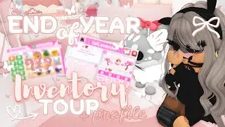 ‧｡𝜗𝜚 Итоговая инвентаризация за год + обзор профиля !! 2025 𐔌*ˊᵕˋ*𐦯₊&deg;｡❆| Adopt me ! Roblox ♡ ˚｡