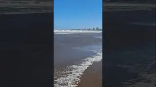 Playa de Mogotes Mar Inflado y muy roto Se dificulta la pesca #pesca #mar #pescavariada #sudestada